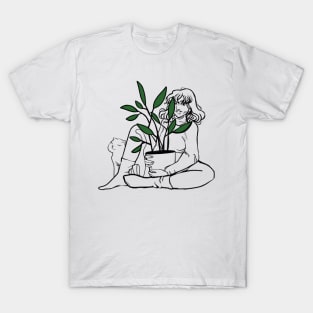 Plant girl T-Shirt